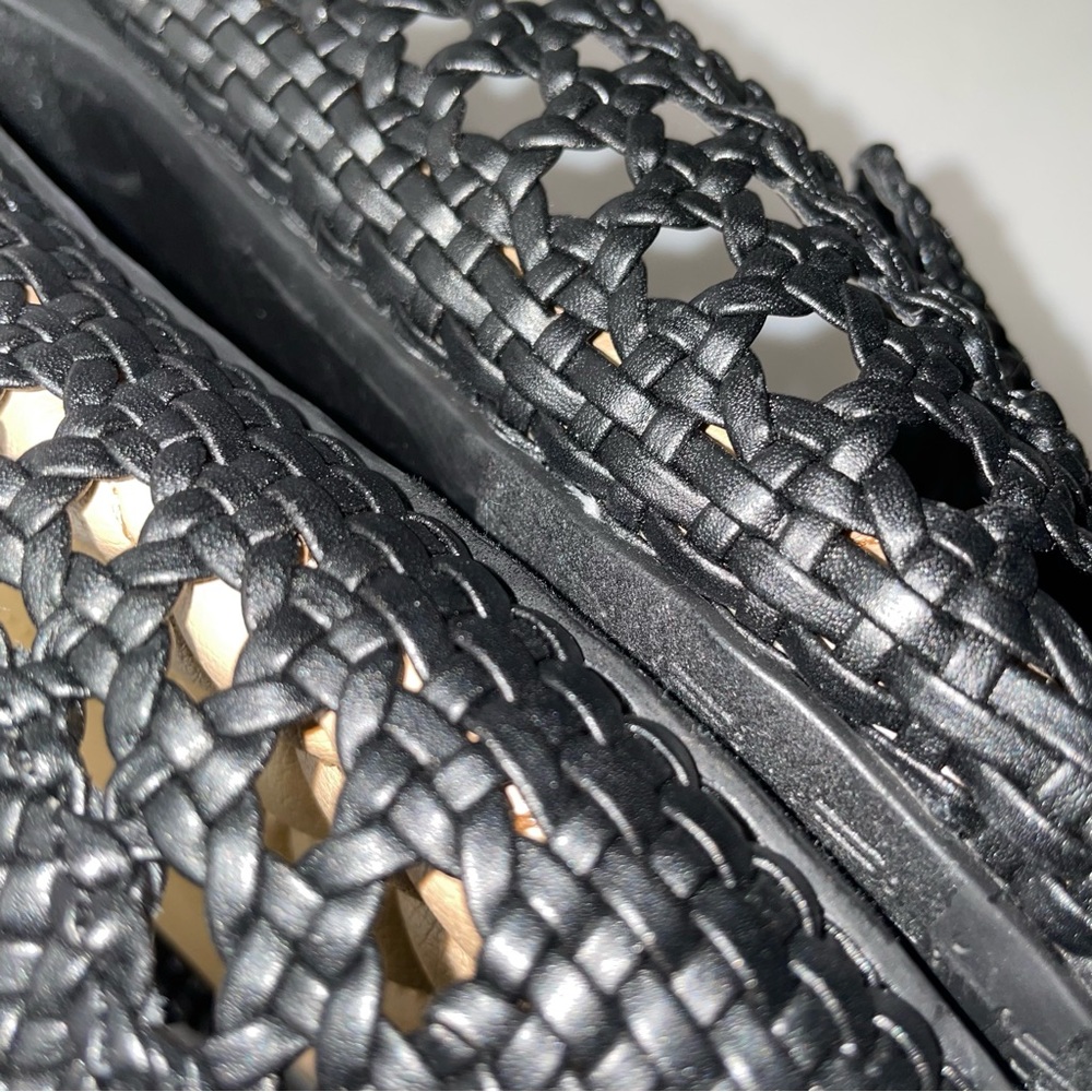 NWOB Birdies The Starling Woven Black Flats - Picture 11 of 13